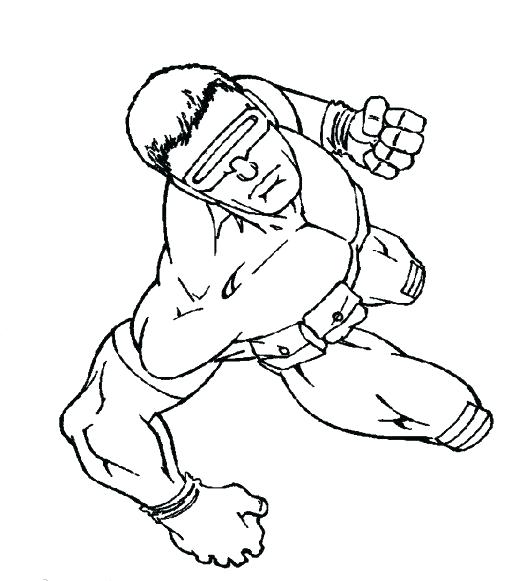 518x581 X Men Coloring Page Cyclops Coloring Pages Cyclops Staring
