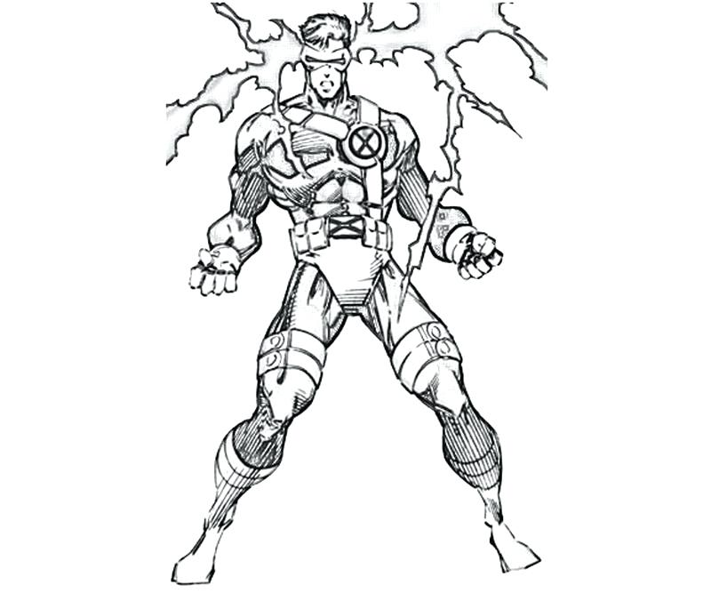 800x667 X Men Coloring Pages Kids Coloring App Kids Coloring Cyclops
