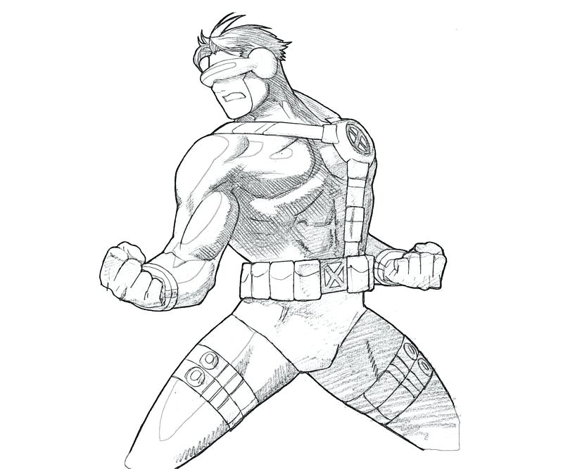 800x667 Cyclops Coloring Page