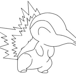 Cyndaquil Coloring Page at GetDrawings | Free download