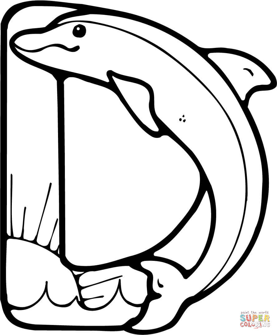 888x1071 Popular Letter D Coloring Sheets Pages Free