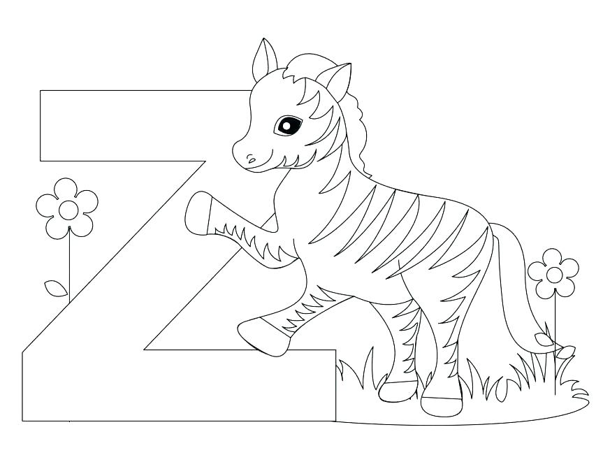 863x671 Letter Coloring Pages Printable Printable Alphabet Coloring Pages
