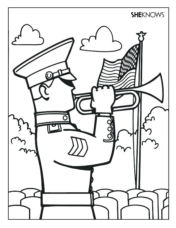 612x792 D Day Coloring Pages Coloring Page General In An Amphibious E
