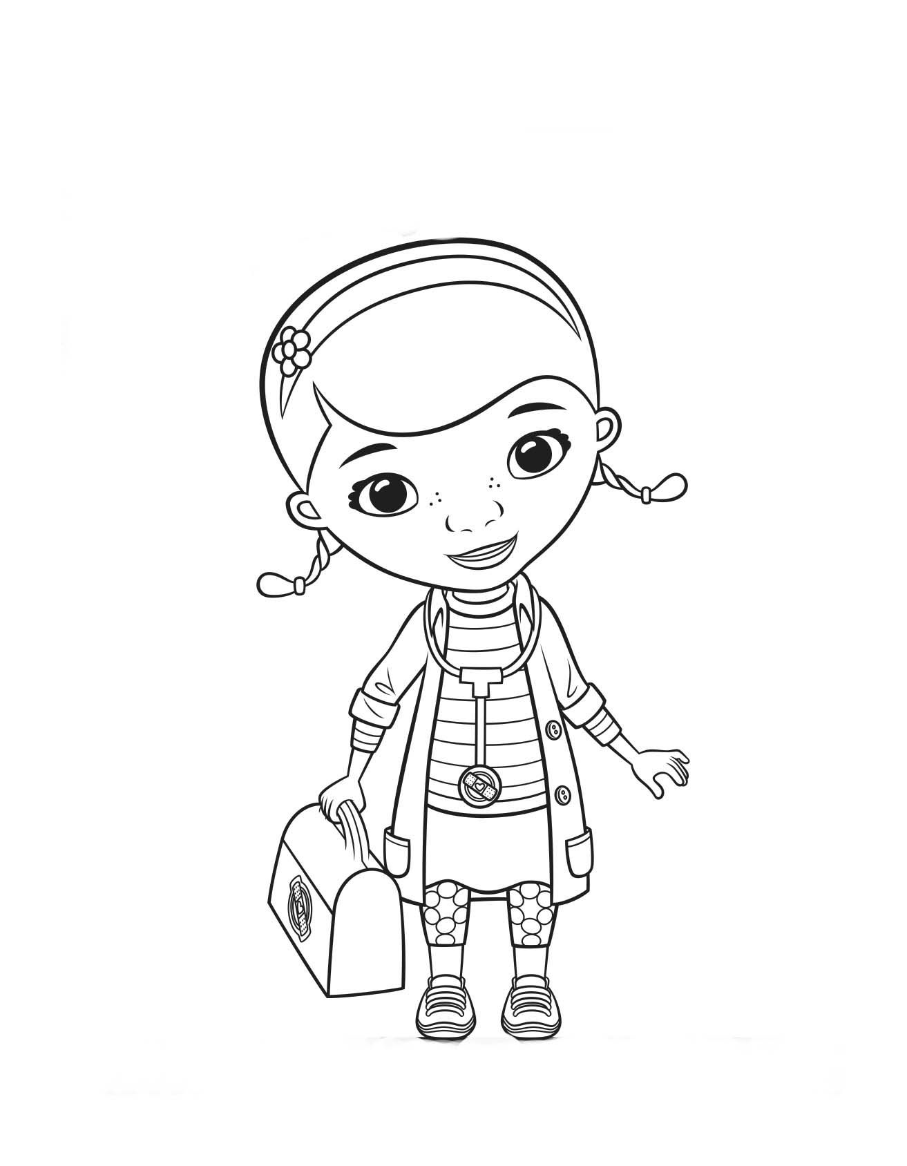 1313x1688 Doutora Brinquedos Desenho Para Colorir Livro Do Dodoi
