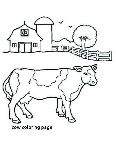 400x490 Cows Coloring Pages