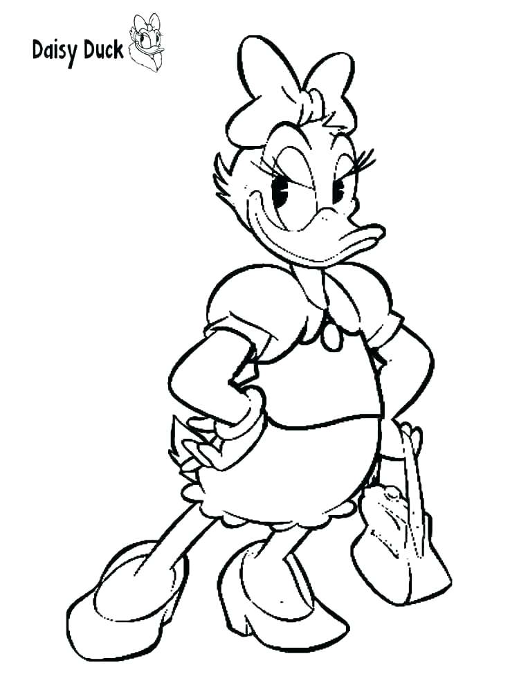750x1000 Donald Duck Coloring Duck Coloring Page Duck Color Page Duck Daisy