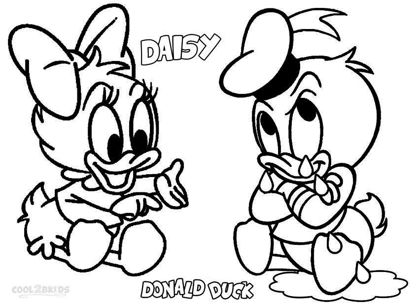 850x616 Printable Donald Duck Coloring Pages For Kids