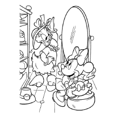 230x230 Top Free Printable Cute Minnie Mouse Coloring Pages Online