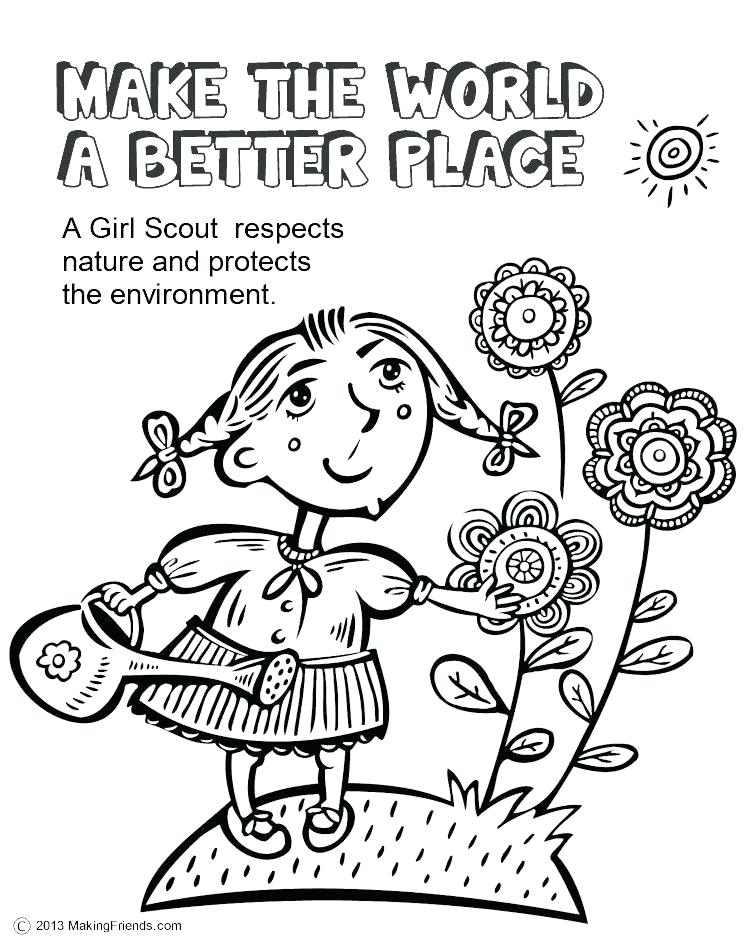 750x943 Scout Coloring Pages