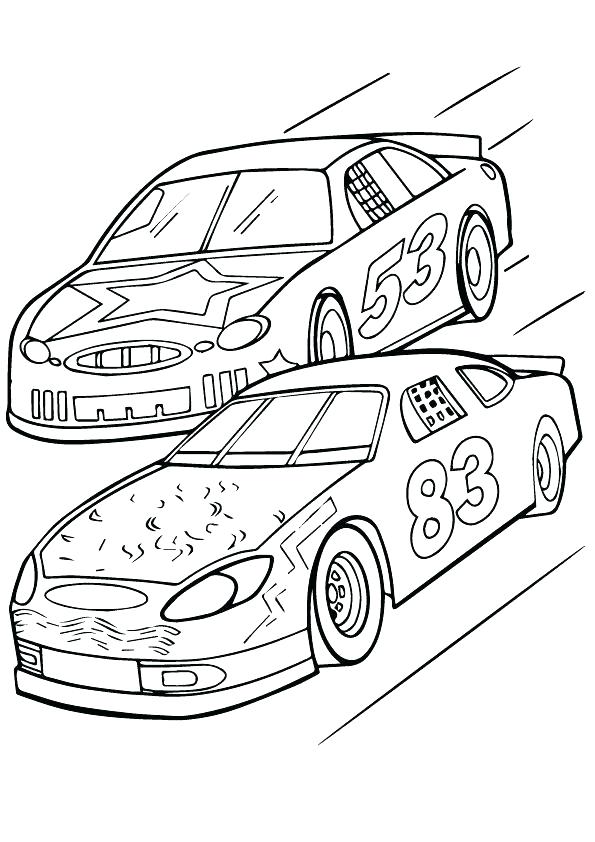 595x842 Nascar Coloring Pages Dale Earnhardt Jr Pics Of All Race Car