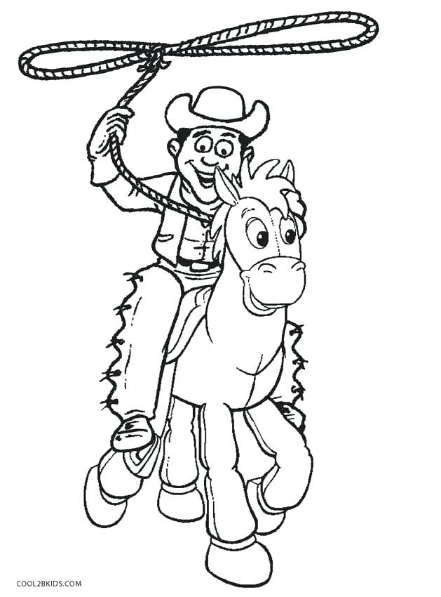 629x850 Cowboys Coloring Pages Murs