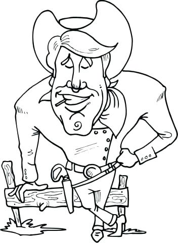 352x480 Dallas Cowboys Coloring Sheets Cowboy Coloring Sheet Click To See