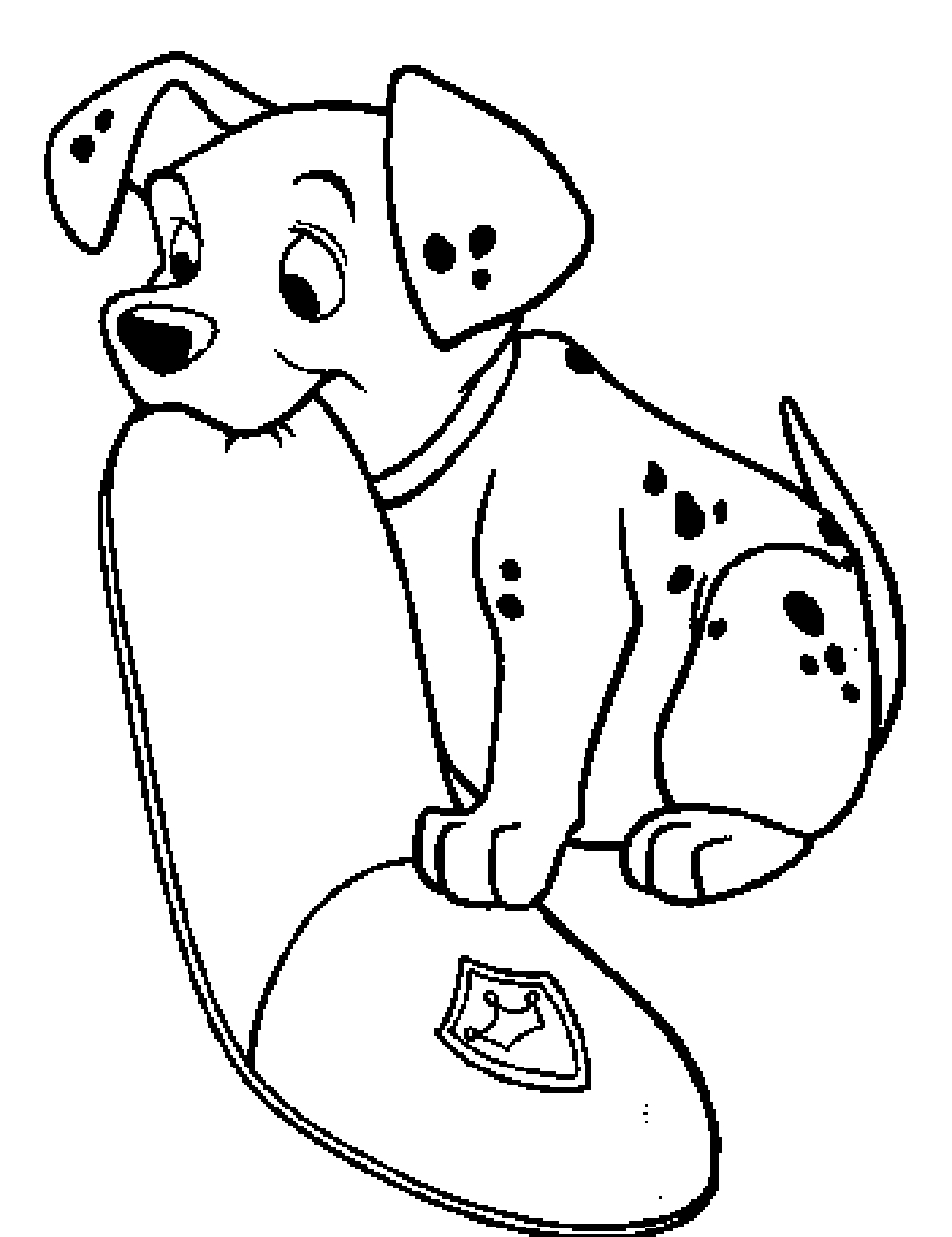 1000x1299 Awesome Dalmatian Page To Color Gallery Printable Coloring Sheet
