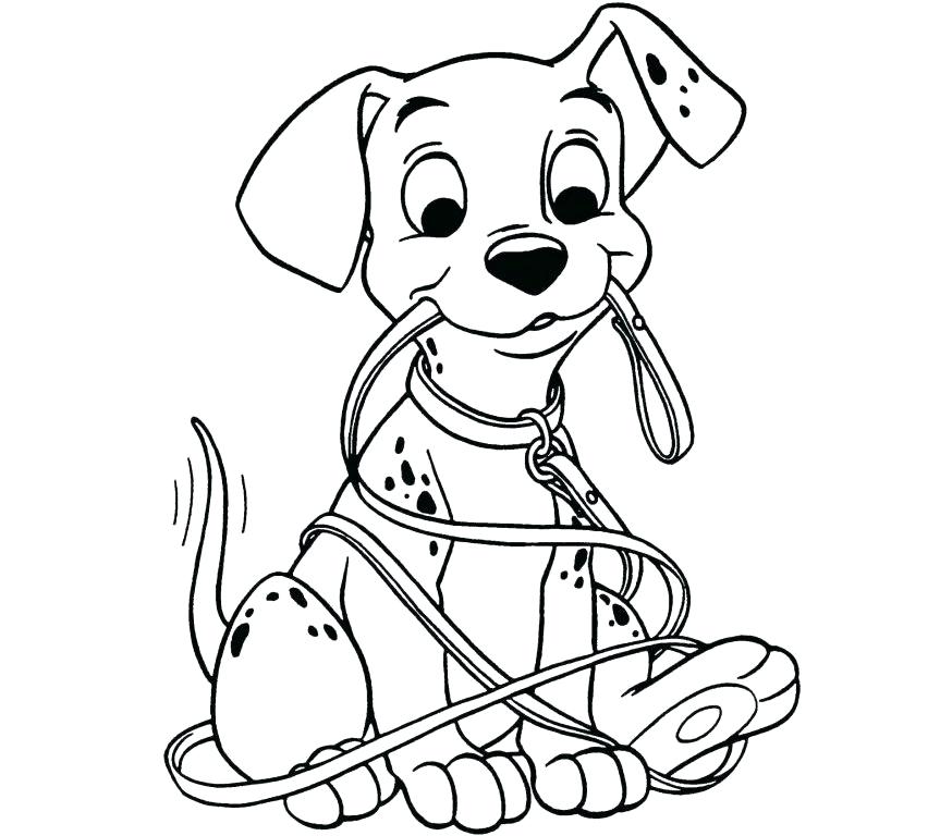 863x768 Fire Dog Coloring Pages