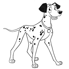 Dalmatian Puppy Coloring Pages
