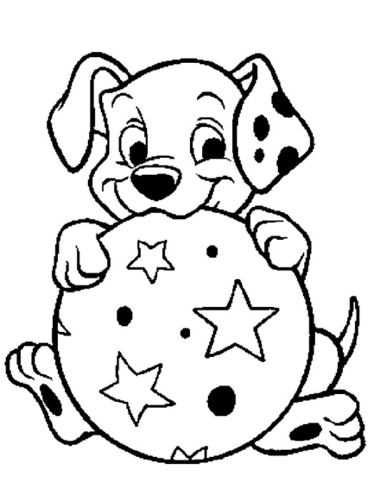 518x678 Dalmatian Puppy Coloring Pages