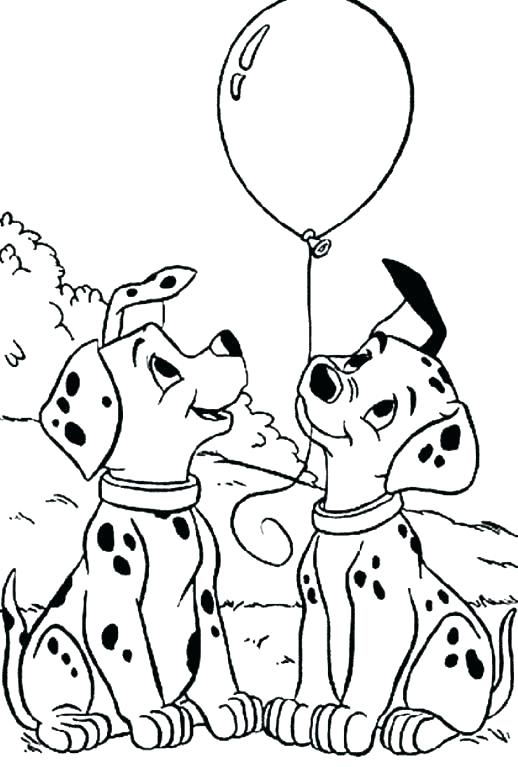 518x767 Dalmatians Mom With Puppies Coloring Page Dalmatian Puppy Coloring