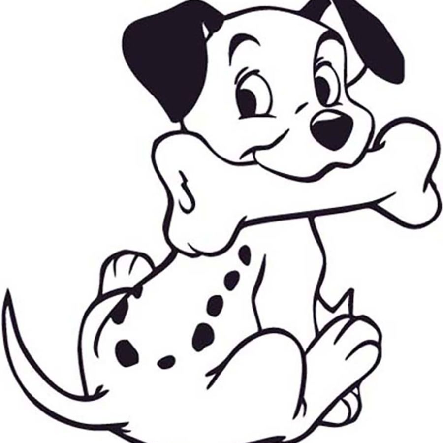 900x900 Dalmation Color Pages Free To Print And Download Coloring