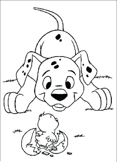 374x525 Dalmation Coloring Page Coloring Pages Printable Dalmatian Puppy