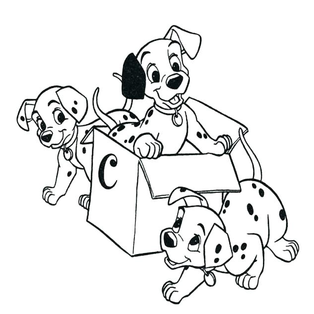 633x633 Dalmations Coloring Pages Dalmatians On A Police Car