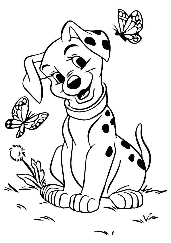 595x842 Dalmation Coloring Pages Coloring Pages Free Printable Dalmatians