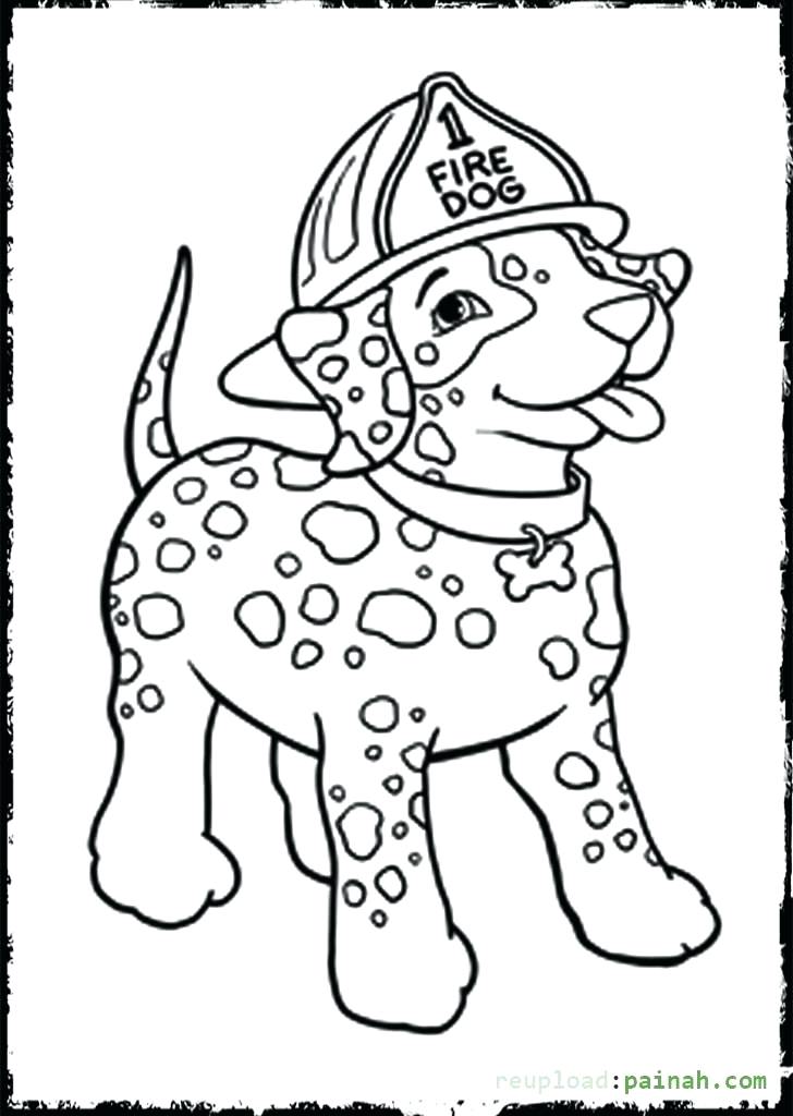 728x1024 Dalmation Coloring Pages Dalmatian Fire Dog Coloring Page