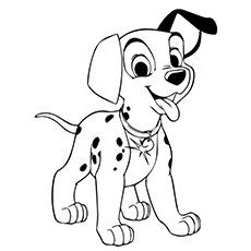230x230 Beautiful Idea Dalmation Animal Coloring Pages Dalmatian Coloring