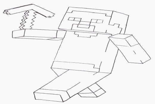 520x350 Dantdm Coloring Pages Pics Awesome Free Minecraft Coloring Pages