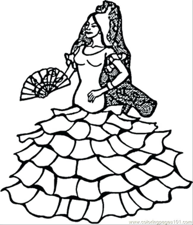 650x758 Dance Coloring Pages To Print Dancer Coloring Page Dance Coloring