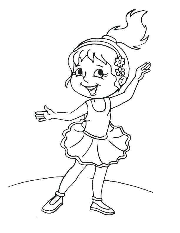 612x792 Dancers Coloring Pages Ballet Dancer Coloring Pages Cute Girl