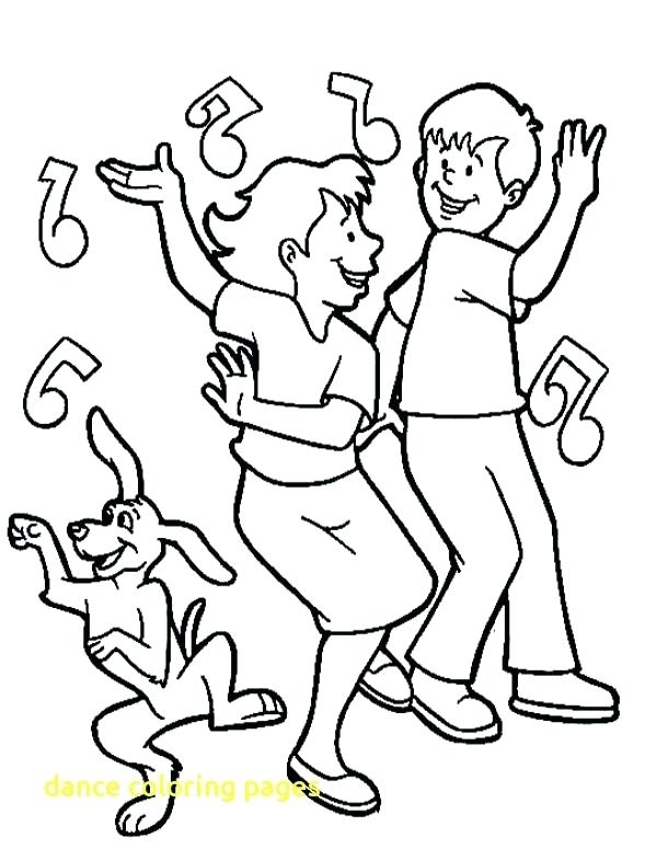 600x775 Dancing Coloring Pages Letter D Is For Dance Coloring Page Dancing