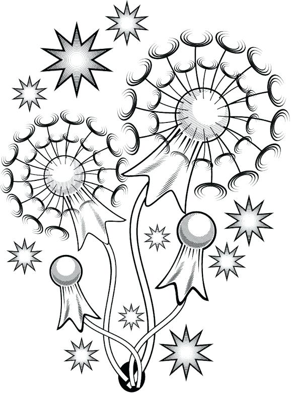 578x780 Dandelion Coloring Page Dandelion Coloring Pages Coloring Pages
