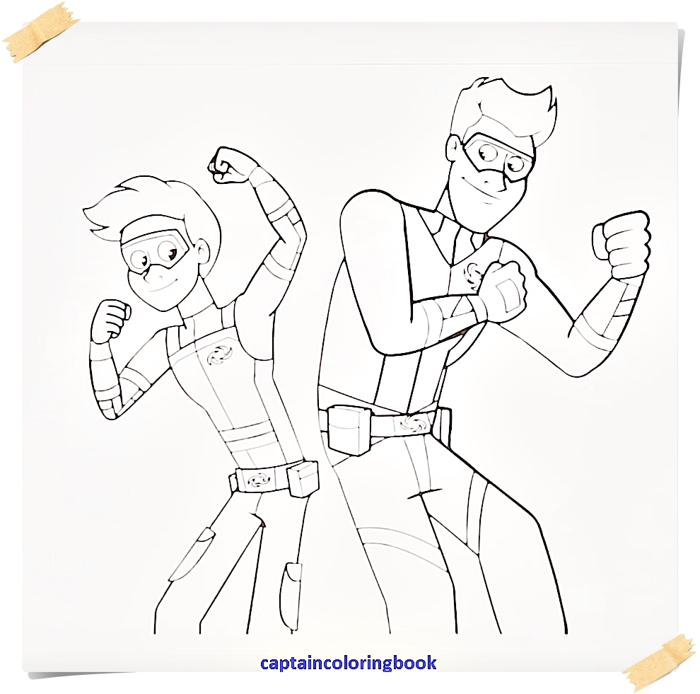 990x981 Henry Danger Coloring Pages Download Coloring For Kids