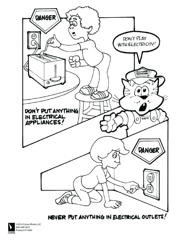 618x800 Stranger Danger Coloring Pages Great Home Safety Coloring Pages