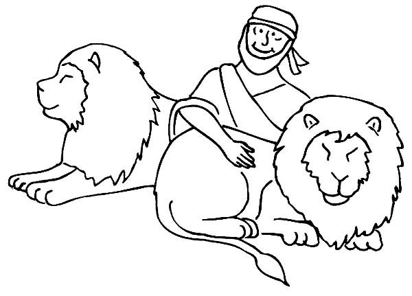 600x431 Free Coloring Pages Of Daniel In The Lions Den Biblical Art