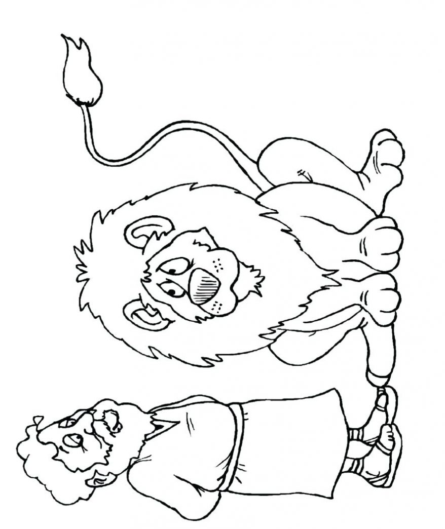878x1044 Good Bible Superhero Coloring Pages With Daniel And The Lions Den