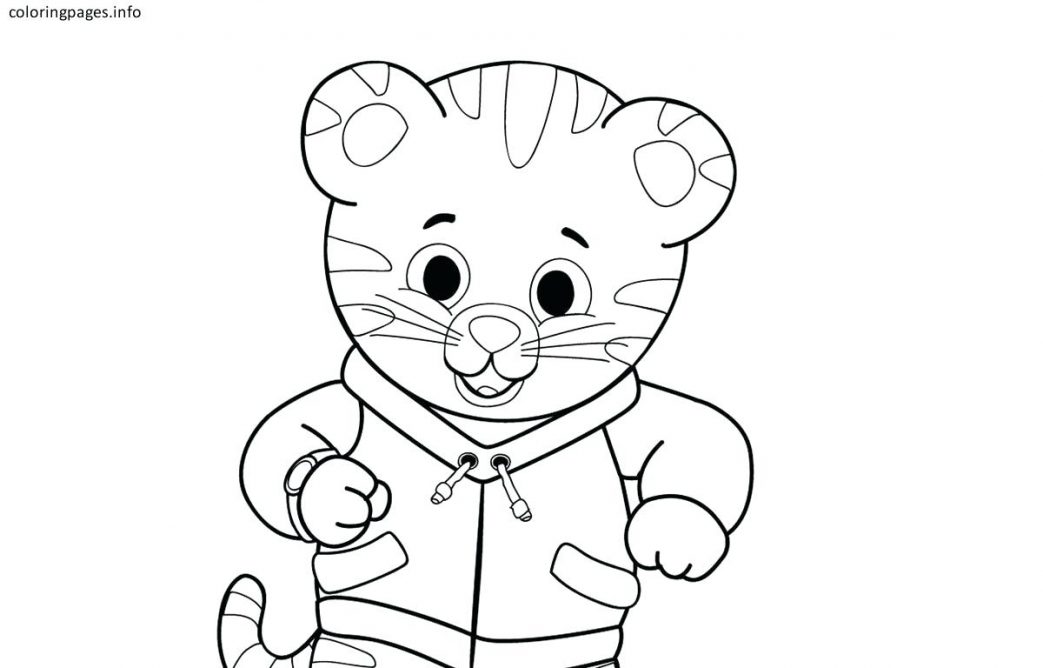 1043x668 Daniel Coloring Pages Boone Page Free Printable Hello Kitty