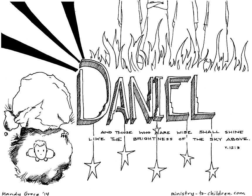860x668 This Free Coloring Page Is Based On The Book Of Daniel It's One