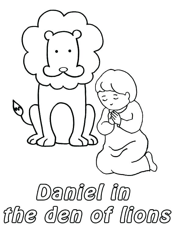 600x776 Daniel Coloring Pages The Lions Den Coloring Page Also
