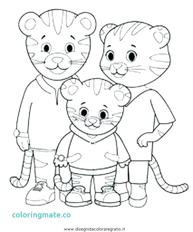 640x769 Daniel Tiger Coloring Pages Icontent