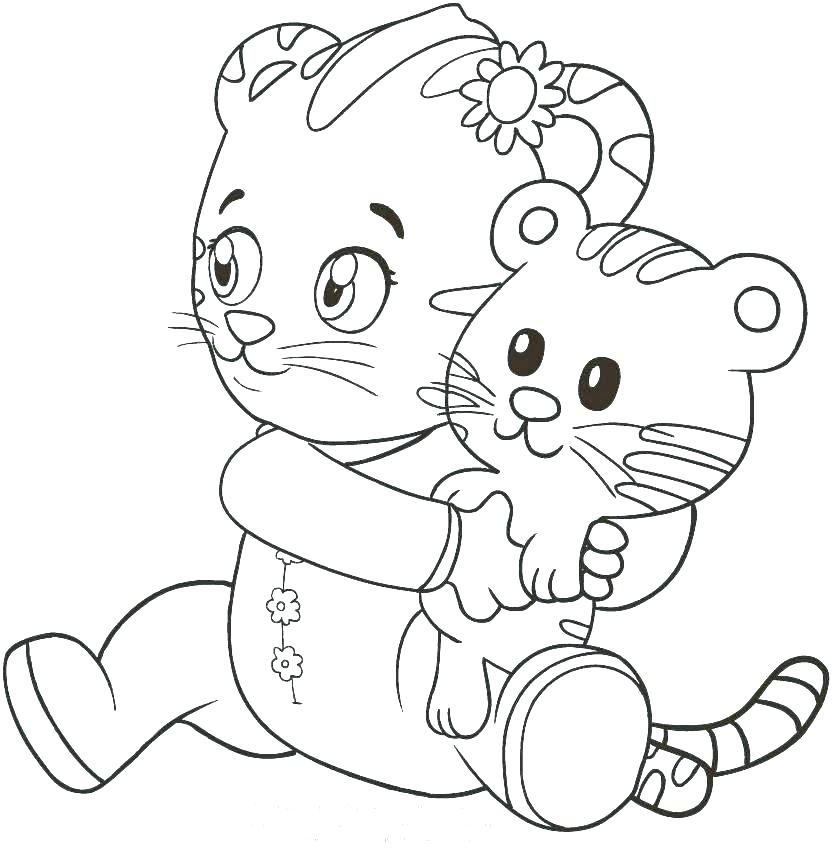 832x850 Coloring Pages Of Tigers Tigers Coloring Pages Tiger Coloring Book