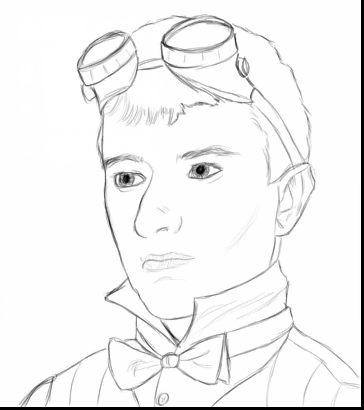 1232x1386 Minecraft Dantdm Coloring Pages