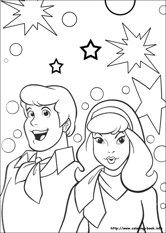 567x794 Scooby Dou Coloring Pages On Coloring