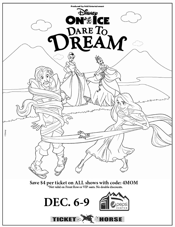 612x792 Disney On Ice Coloring Pages Disney On Ice Presents Dare To Dream