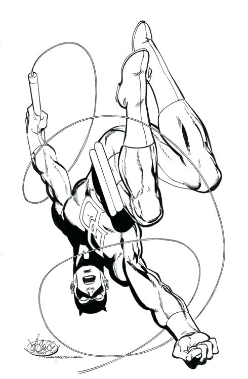 490x750 Daredevil Coloring Pages Flying Ace Daredevil Printable Coloring