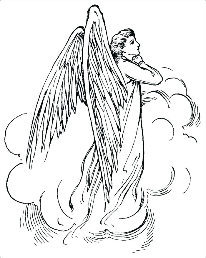 700x875 Printable Picture Of Angel Wings Printable Coloring Angel Wings