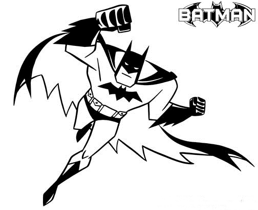 504x412 Craftoholic Batman Dark Knight Coloring Pages