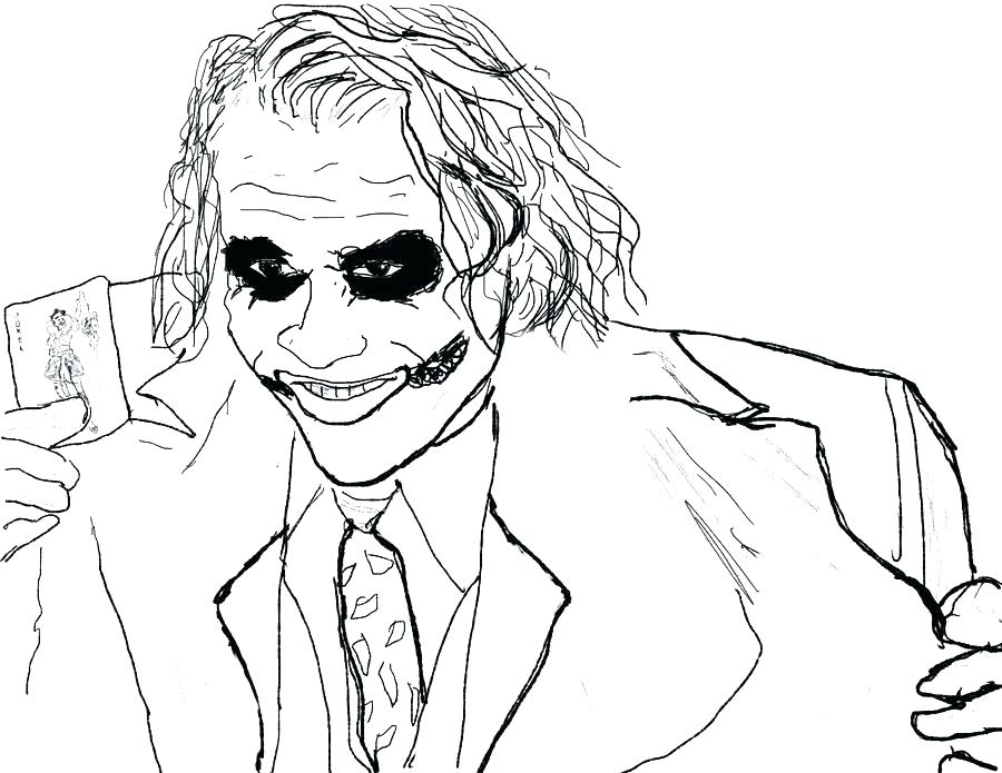 Download Dark Knight Joker Coloring Pages at GetDrawings.com | Free for personal use Dark Knight Joker ...