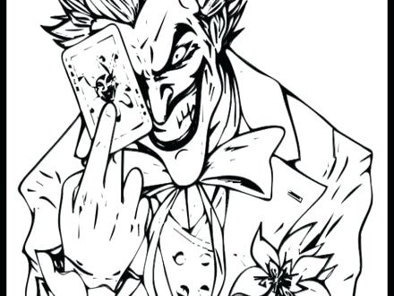 Dark Knight Joker Coloring Pages at GetDrawings | Free download