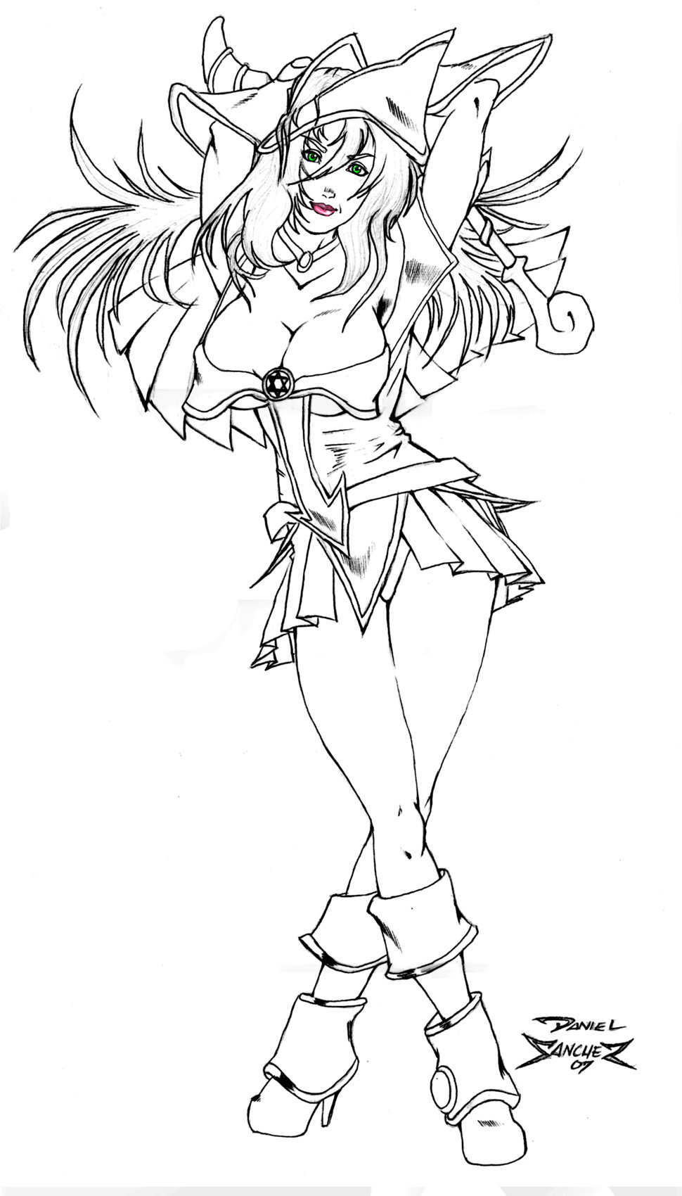 970x1700 Dark Magician Girl